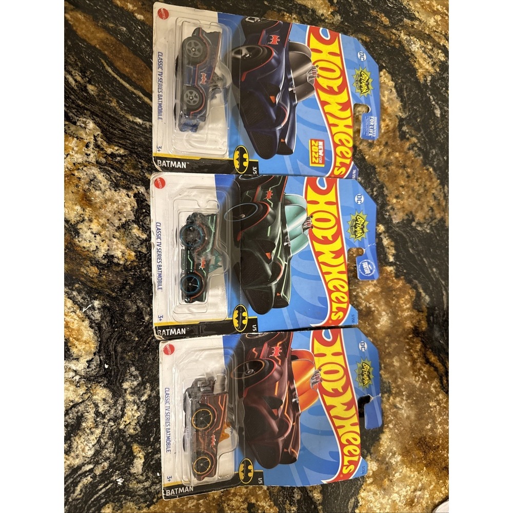 Hot wheels Batman Lot Of 3 *SEALED* New In Box